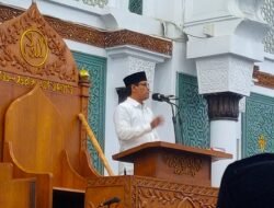 Rektor UIN Ar-Raniry Ceramah Ramadhan di Masjid Raya Baiturrahman, Ini Pesannya