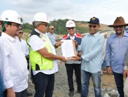 Pj Gubernur Aceh Tinjau Sejumlah Lokasi, Tol Sibanceh Target Selesai Agustus 2024