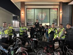 Satlantas Polres Aceh Tengah Amankan Lima Sepmor Knalpot Brong