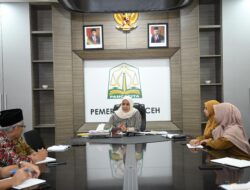 Gerak Cepat Tangani Stunting, Pj Ketua TP PKK Aceh Mellani Subarni Pimpin Rakor TPPS