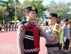 Pengamanan Idul Fitri 1445 H, Polres Aceh Besar Gelar Pasukan Operasi Keutupat Seulawah 2024
