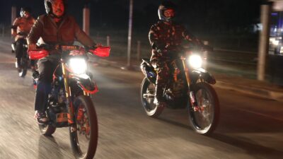 Ciptakan Kamtibmas Yang Kondusif, A Hanan Ikut Patroli Gabungan Lebaran 1445 H