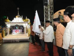 Dilepas Pj Gubernur Aceh, Pawai Takbir Idul Fitri 1445 H Berlangsung Meriah