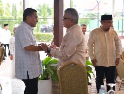 Pj Gubernur Aceh, Sekda dan Kepala SKPA Silaturahmi ke Kediaman Forkopimda