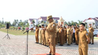 Pasca Lebaran, Pj Bupati Mahyuzar Minta ASN Tingkatkan Kedisiplinan Bekerja