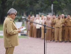 Apel Perdana Pasca Idul Fitri, Pj Gubernur Ingatkan ASN Pemerintah Aceh Semangat Bekerja