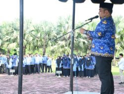 Pj Bupati Aceh Besar Minta ASN Tingkatkan Semangat Kerja dan Pengabdian