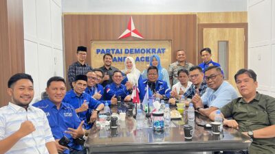 PAN Banda Aceh Silaturahmi Politik Ke Partai Demokrat, Peluang Koalisi Terbuka