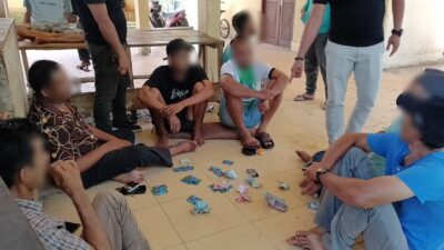 Polisi Gerebek Lapak Judi, Tujuh Pelaku dan Jutaan Uang Tunai Diamankan