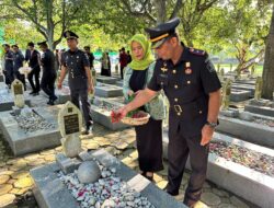 Peringati Hari Bakti Pemasyarakatan ke 60, Jajaran Rutan Sabang Ziarah Ke TMP