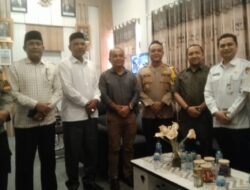 Ketua dan Komisioner KIP Nagan Raya Silaturahmi ke Polres dalam Rangka Tahapan Pilkada 2024