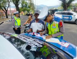 Tekan Angka Laka Lantas, Satlantas Polres Sabang Lakukan Razia Rutin