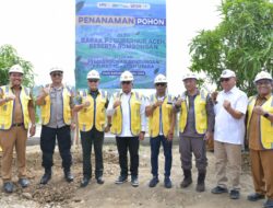 Pj Gubernur Bersama Forkopimda Tinjau Pembangunan Bendungan Keureuto