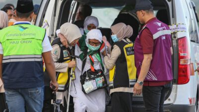 Jemaah Haji Aceh Kloter 2 Tiba di Jeddah