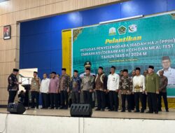 PPIH Embarkasi Aceh 2024 Dilantik
