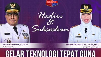 Pj Bupati Nagan Raya Ajak Masyarakat Meriahkan Gelar TTG Aceh XXV di Alun-alun