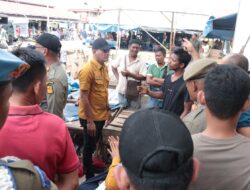 Satpol PP Aceh Besar Bersama Tim Gabungan Tertibkan Bangunan Liar di Pasar Induk Lambaro