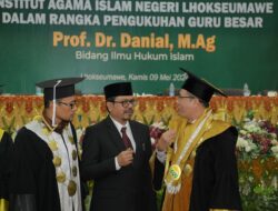 Penjabat Gubernur Harap Guru Besar di IAIN Lhokseumawe Berkontribusi Tingkatkan Pendidikan Aceh