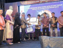 Aceh Besar Raih Dua Juara Posyantek Lomba TTG XXV Aceh di Nagan Raya