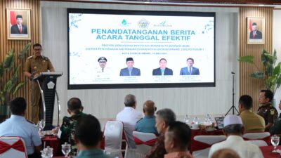Kemendagri Dukung Proyek Pembangunan SPAM Di Kota Lhokseumawe