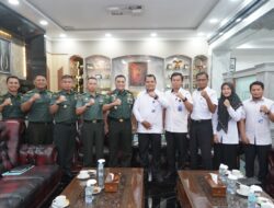 Pangdam IM Terima Silaturahmi dari Balai Perikanan Budidaya Air Payau Ujung Batee