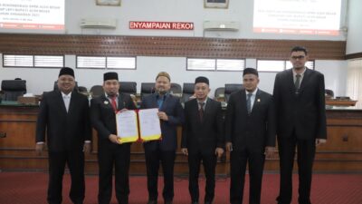 Pj Bupati Iswanto Apresiasi Rekomendasi DPRK Aceh Besar Terhadap LKPJ Bupati TA 2023