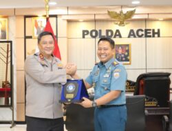 DanlanaI Sabang Laksanakan Courtesy Call Ke Kapolda Aceh