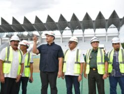 Pj Bupati Aceh Besar Dampingi Pj Gubernur Aceh Sambut Kedatangan Menpora