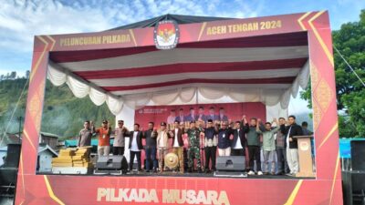 KIP Aceh Tengah Launching Pilkada 2024