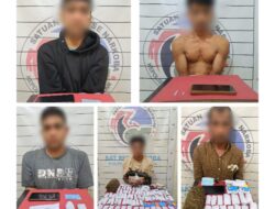 Polres Aceh Selatan Komit Berantas Penyalahgunaan Narkotika, Lima Pelaku Diamankan
