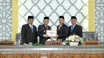 DPRK Banda Aceh Gelar Rapat Paripurna Penyampaian Raqan Pertanggungjawaban APBK 2023