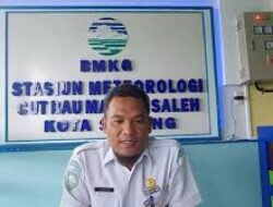BMKG Sabang Keluarkan Peringatan Dini Angin Kencang di Sabang