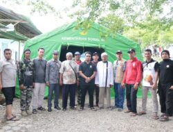 Diterpa Angin Kencang, Pemkab Aceh Besar Dirikan Tenda Darurat di SDIT Ar-Rabwah