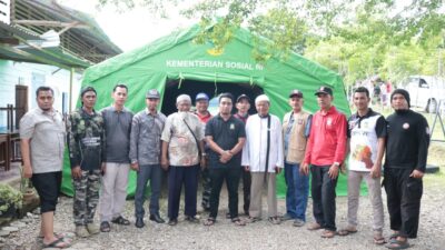 Diterpa Angin Kencang, Pemkab Aceh Besar Dirikan Tenda Darurat di SDIT Ar-Rabwah