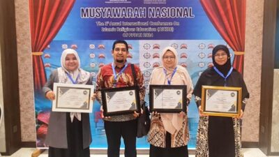 Delegasi Prodi PAI UIN Ar-Raniry Hadiri Munas PPPAII dan AICIRE 2024 di Bengkulu