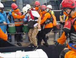 Tim Basarnas Banda Aceh Evakuasi Crew Kapal Tanker di Perairan Selat Benggala