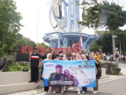 Rombongan Wisata Dulur Brigif 16/WY dan Kodim O809/Kediri Kunjungi Titik Nol Kilometer Sabang