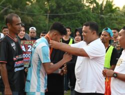 Ditutup Sekdakab Sulaimi, Tuan Rumah Juara Turnamen AMLA Cup 2024