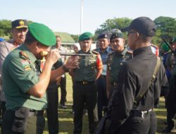 Pangdam IM Pimpin Apel Gelar Pasukan Pengamanan Kunker Wapres RI, 1569 Personel Disiagakan