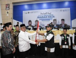 Pj Gubernur Bustami Lepas Jamaah Calon Haji Kloter I Embarkasi Aceh