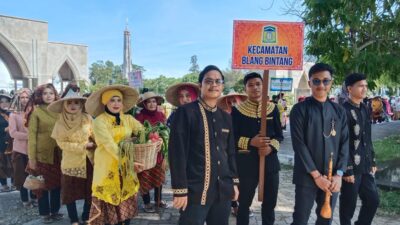 Peringati HKG Ke-52, TP PKK Aceh Besar Gelar Parade dan Bazar UMKM di JSC Kota Jantho