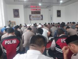 Ciptakan Karakter Personel, Polres Aceh Barat Laksanakan Binrohtal Rutin