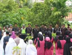 Turut berduka, Kapolres Aceh Selatan Pimpin Upacara Pemakaman Anggota Polri