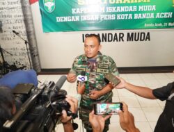 Penerangan Kodam IM Gelar Silaturahmi Dengan Wartawan