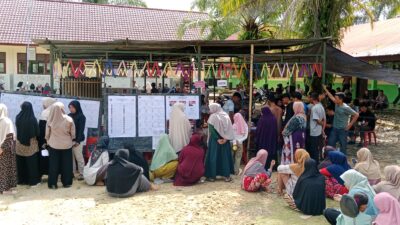 Jumlah TPS Pilkada di Aceh Singkil Berkurang dari Pemilu 2024