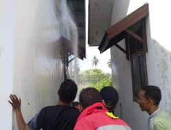 Rumah Milik Pemerintah Gampong Pu’uk Darussalam Terbakar