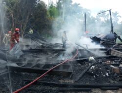 Rumah Kontruksi Kayu di Blang Bintang Habis Dimangsa Api