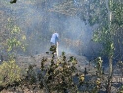Lahan Dua Hektar di Lampuuk Terbakar