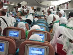 Jamaah Calon Haji Aceh Kloter I Mendarat di Jeddah