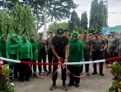 Dandim 0101/Kota Banda Aceh dan Ketua Persit KCK Cabang XXVII Resmikan Renovasi Fasilitas Makodim